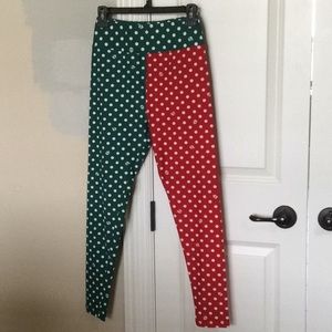New LuLaRoe OS Holiday Leggings